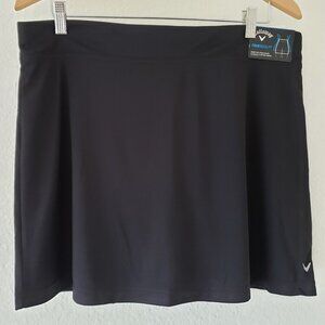 NWT - Callaway Black Skort Truesculpt - Size XL